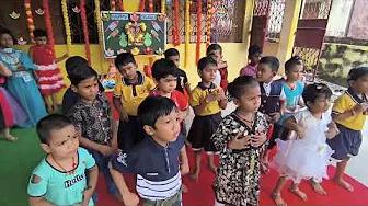 Diwali dance by nursery class