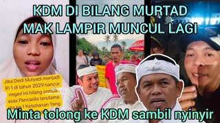 KDM di bilang MURTAD‼️akun rakyat jelata kritik KDM. warga bogor, buruh minta bantuan tapi nyinyir 