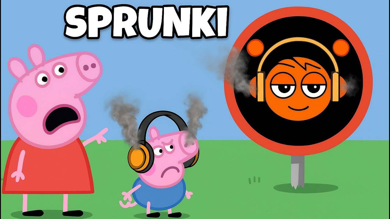 Свинка Пеппа получила игрушки Sprunki! Попробуй не засмеяться!