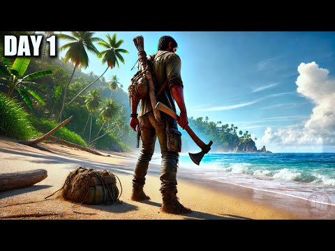 This Is A NEW Open World Tropical Island Survival Day 1 This Is A NEW Open World Tropical Island Survival Day 1