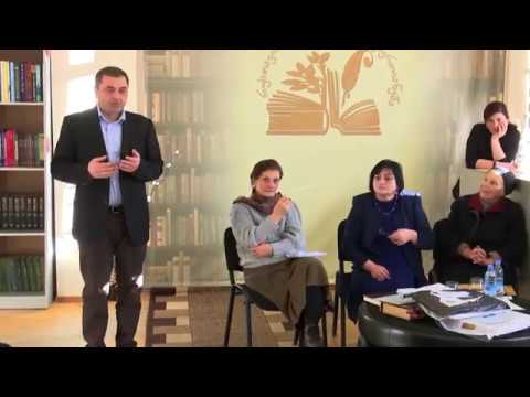 07.12.2017 რუსთავის ბიბლიოთეკაში რუსთაველ პოეტ ქალთა საღამო მოეწყო