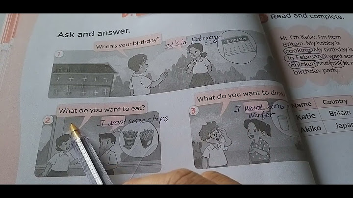 Giải sách bài tập tiếng anh lớp 4 unit 4 năm 2024