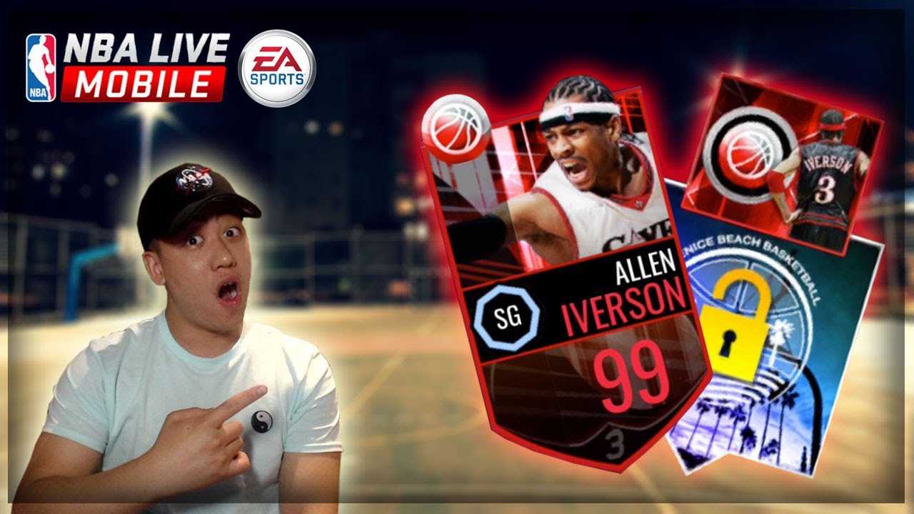 ALLEN IVERSON アレン・アイバーソン  実使用ジャージカード 99シリAllen Iverson mvp ジャージカード nba legend CLAIMING 99 OVR