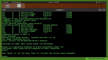 Change MySQL/Mariadb Default Port and Listening Address