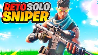 🔥 Ganando SOLO con FRANCOTIRADOR en Fortnite (Temporada 2 Capítulo 5)