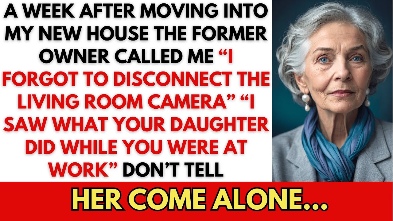После переезда в новый дом бывший владелец позвонил и сказал: «Я забыл отключить камеру, ты...»