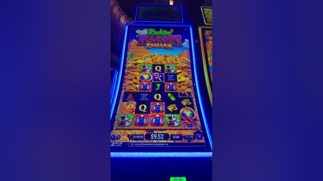 Free Spins on Rakin Bacon Sahara #slotstatick #casino #freeslotplay ...