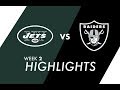 Raiders vs Jets | FULL-GAME Highlights (HD)