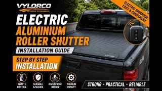 Electric Aluminium Roller Shutter Installation Guide | Vylorco