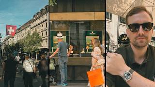 Rolex Watch Shopping in Zurich Switzerland 🇨🇭Bucherer Submariner GMT Master & My Hanhart 417 ES