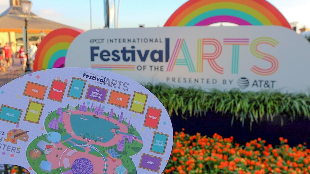 Back At Epcot For A Figment's Brush With The Masters Scavenger Hunt Challenge!