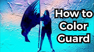 Double 45 Flag Toss Combo - How to color guard