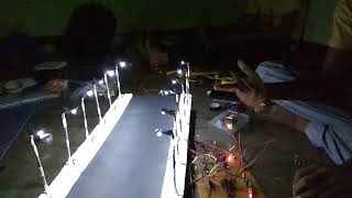 Automatic street light intensity control using 8051