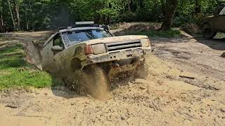 Landrover discovery 300tdi Offroading at 4x4 without a club