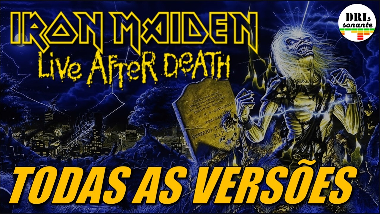 IRON MAIDEN: LIVE AFTER DEATH (TODAS AS VERSÕES DO DISCO) - YouTube