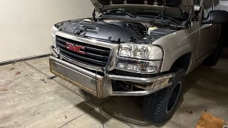 Building a MOVE embark front bumper for a 2005 Sierra