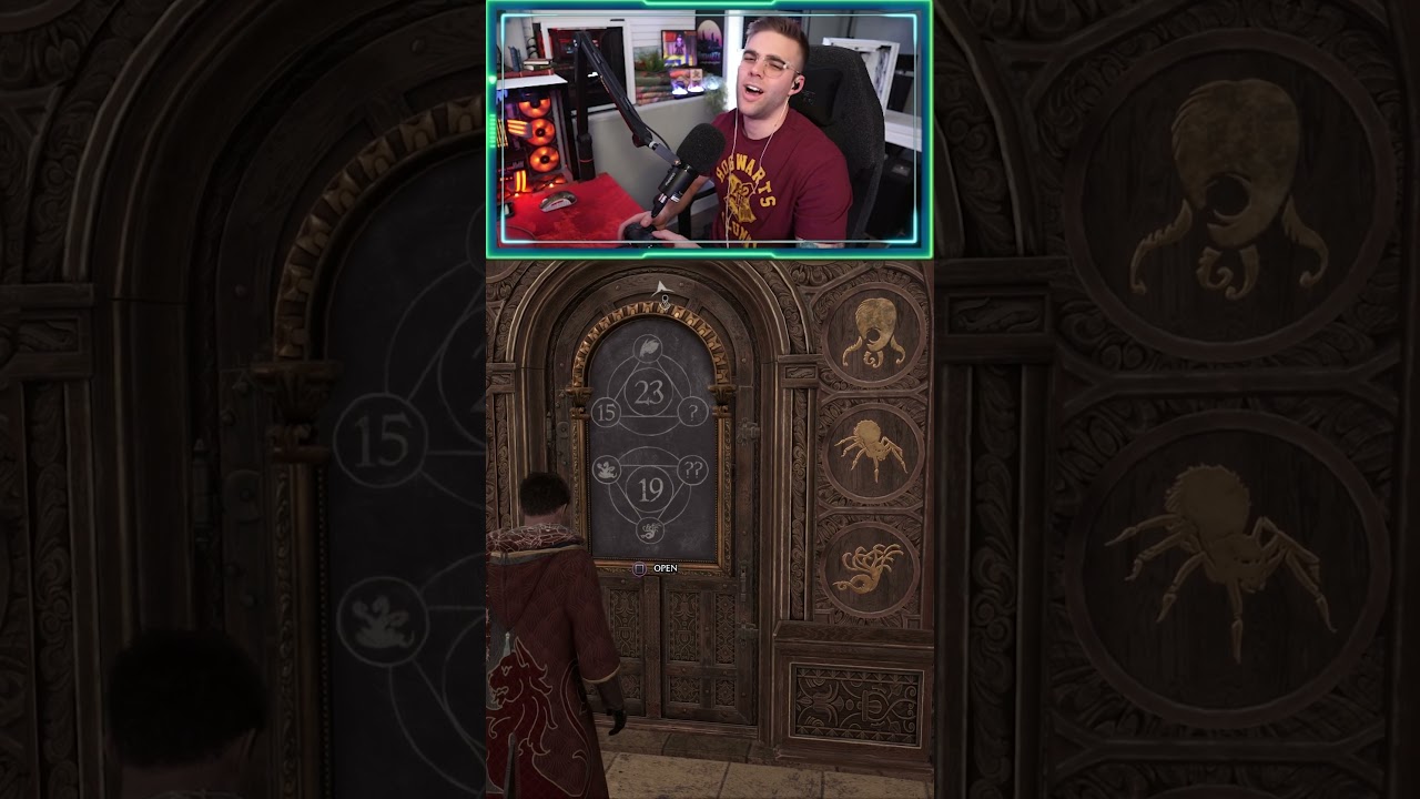 When You Haven't Found The Guide To The SECRET Doors In Hogwarts Legacy 🤣