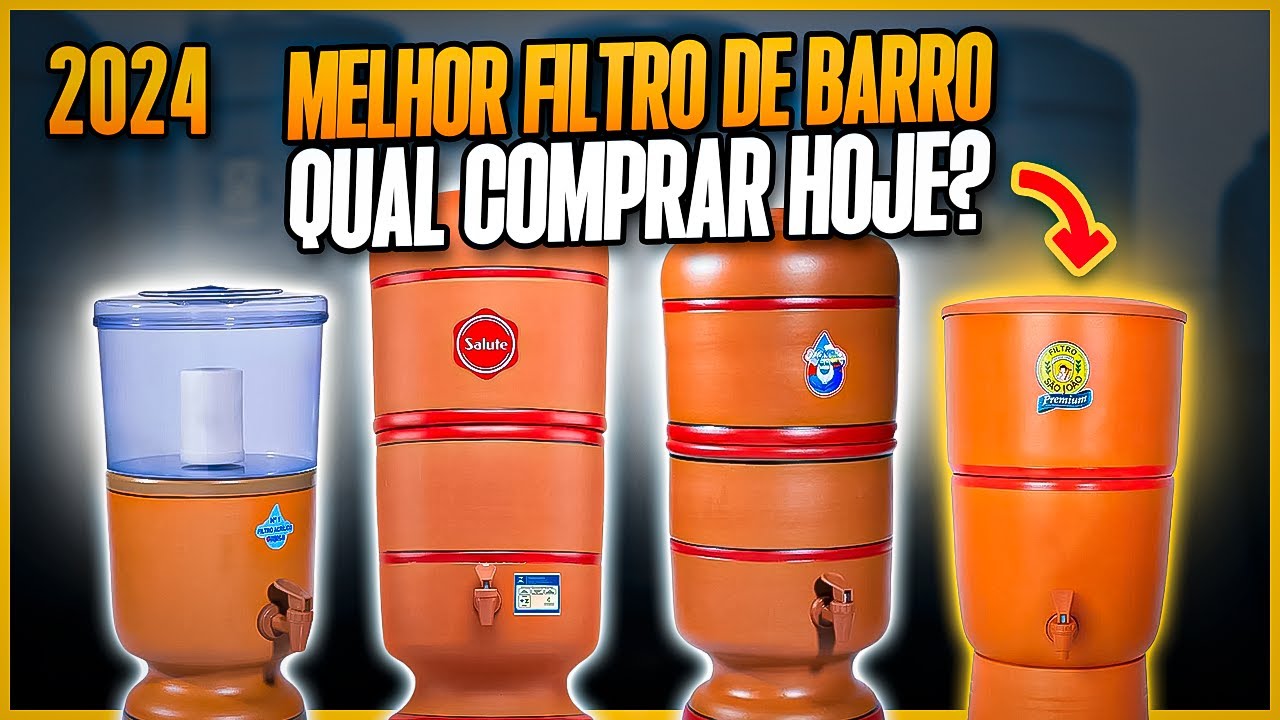 MELHORES FILTROS DE BARRO para Comprar em 2024! 4 Modelos Mais Vendidos ...