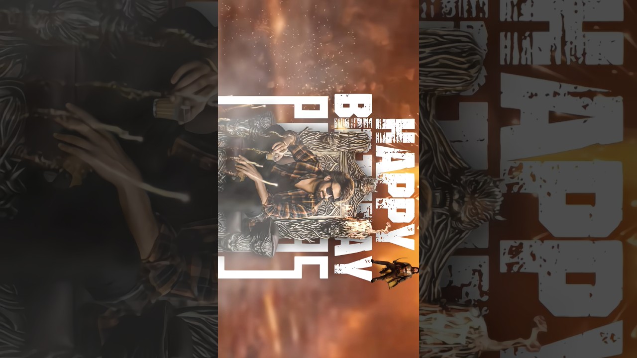 Prabhas Birthday status 4k hd 3d video story