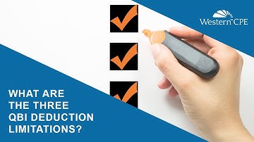 What are the Three QBI Deduction Limitations?