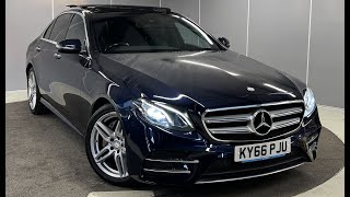 2016 (66) Mercedes-Benz E Class 2.0 E220d AMG Line (Premium) G-Tronic+ Euro 6 (s/s) 4dr