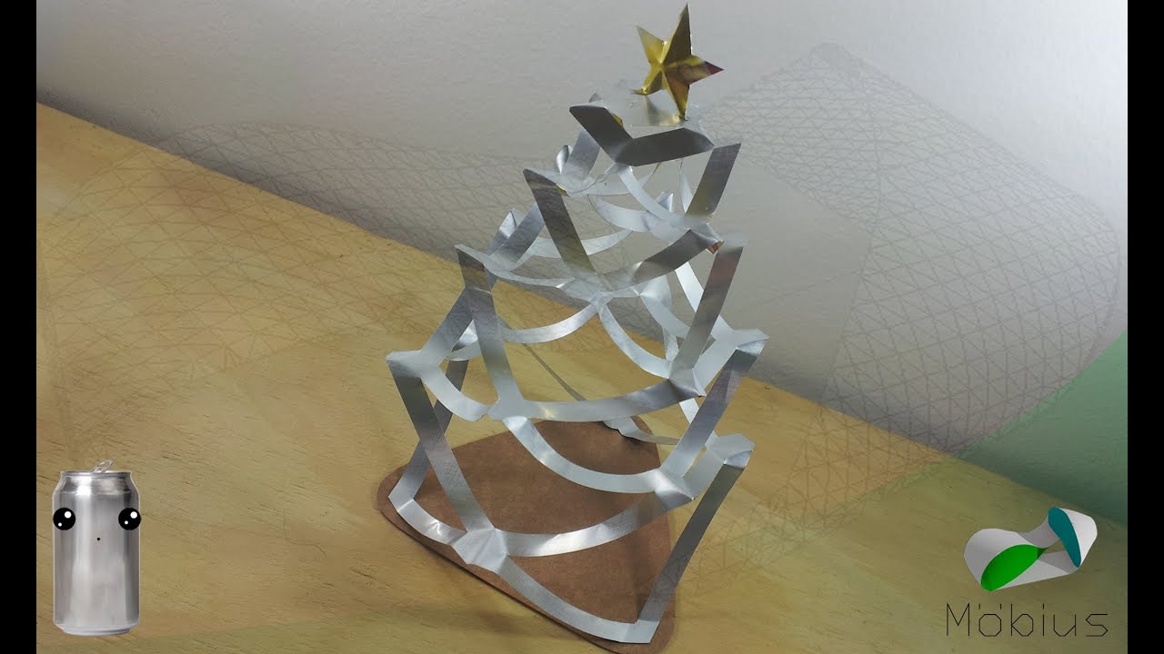 DIY – RECICLAJE DE LATAS – ÁRBOL DE NAVIDAD / PORTAVELAS | Manualidades, image size:1280x720