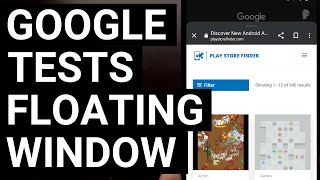 Google Tests Floating Window for Search and Discover Results in Latest Beta screenshot 2