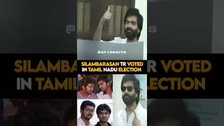 #Simbu Vote #TamilNadu Elections #Rajinikanth #ThalapathyVijay #AjithKumar  #SilambarasanTR #Arasan