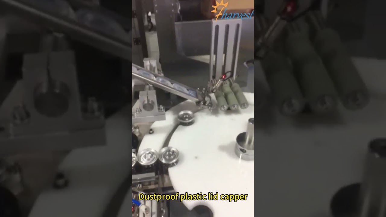 Dustproof plastic lid capper equipment