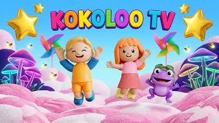 ​Bounce in the Marshmallow Sky! ☁️🐸 | Kokoloo TV Nursery Rhymes screenshot 3