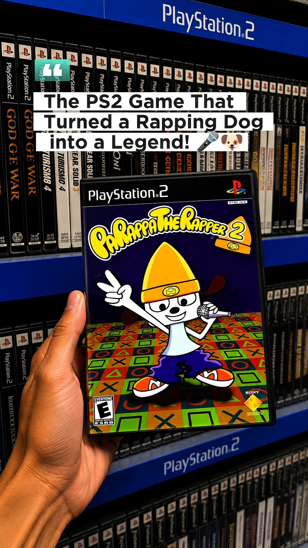 The Weirdest Rap Battle Game on PS2! 🔥 #shorts #gaming #games
