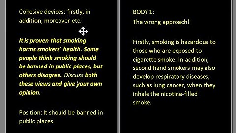 IELTS Writing Lesson 6: Using Cohesive Devices