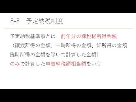 所得税法0808予定納税制度