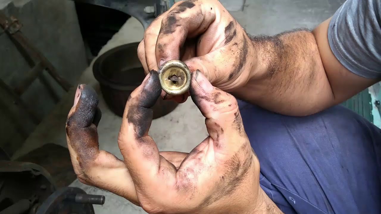 Passo a passo troca de lona de freio. MB 608