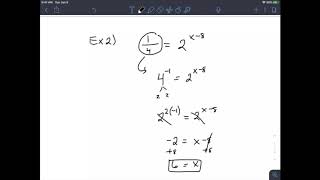 Solving Exponential Equations Part 3
