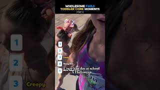 Ranking Wholesome Fails Toddler Core Moments! 👶 #shorts #funnybaby #toddlercore