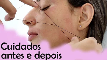 O que é bom para alergia no rosto depois depilação a linha?