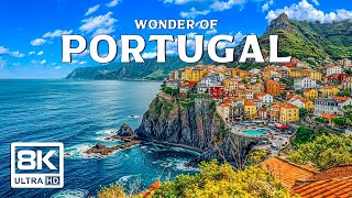 Wonders of Portugal – Explore Douro Valley, Historic Towns, and Coastal Cliffs – Travel Video 4K
