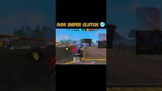 1vs4 Sniper clutch 🥶 #freefireindiatournament #esports #freefireclips #ff