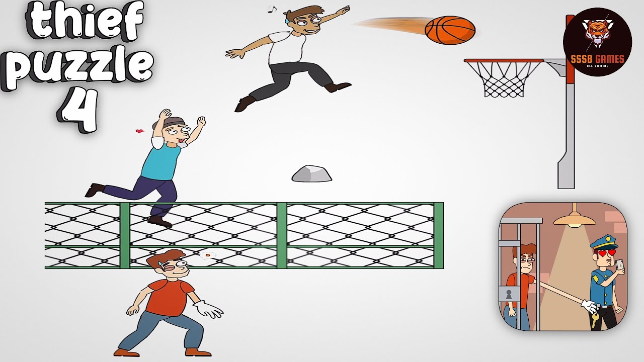 Thief Puzzle 4: Level 3 Gameplay Walkthrough 