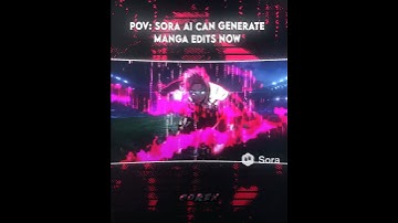 Sora Ai can Generate Manga Edits Now😬 | #bluelock #bluelockedit #edit #sae #itoshisae #soraai #sae