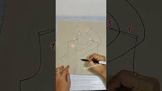 pattern making collar #fashion #design #sewing