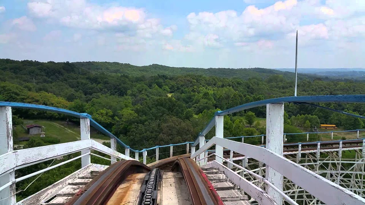 Screaming Eagle at Six Flags St. Louis - YouTube