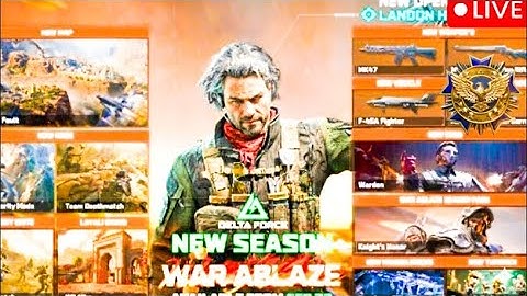 🔥 LIVE – New Season 6 RING up Delta Force Mobile tongue player