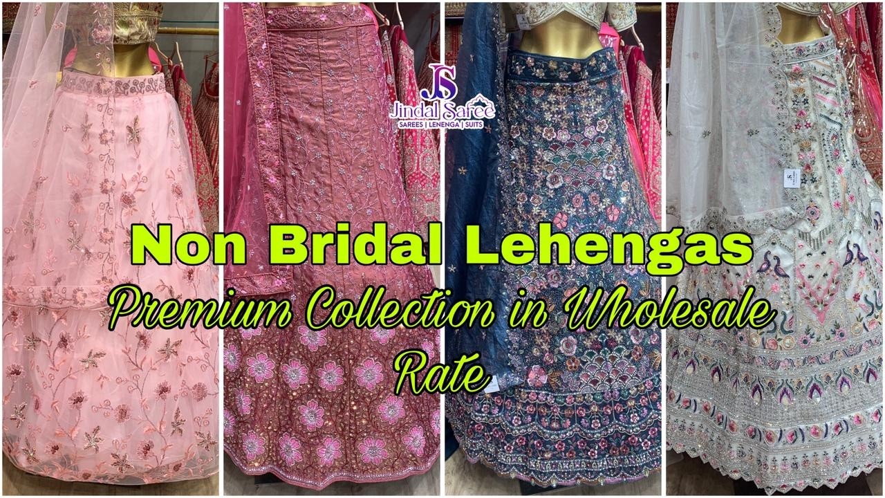 Non Bridal Lehengas in Wholesale Rate | Girlish Lehenga Collection | Budget Partywear Lehengas
