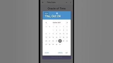 time farm answer today 24 October time farm l oracle of time | Time Farm Answer