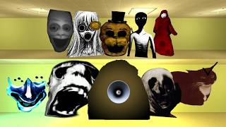Frostbite Trauma, Hunger Phase 2, Megaphone Munci, Sad, Angry Maxwell Cat, Despair, Dopal... Nextbot