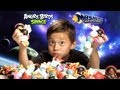 The Ultimate ANGRY BIRDS SPACE MASH'EMS Adventure!!! - EPIC Special Effects!  Super Cool Toy!