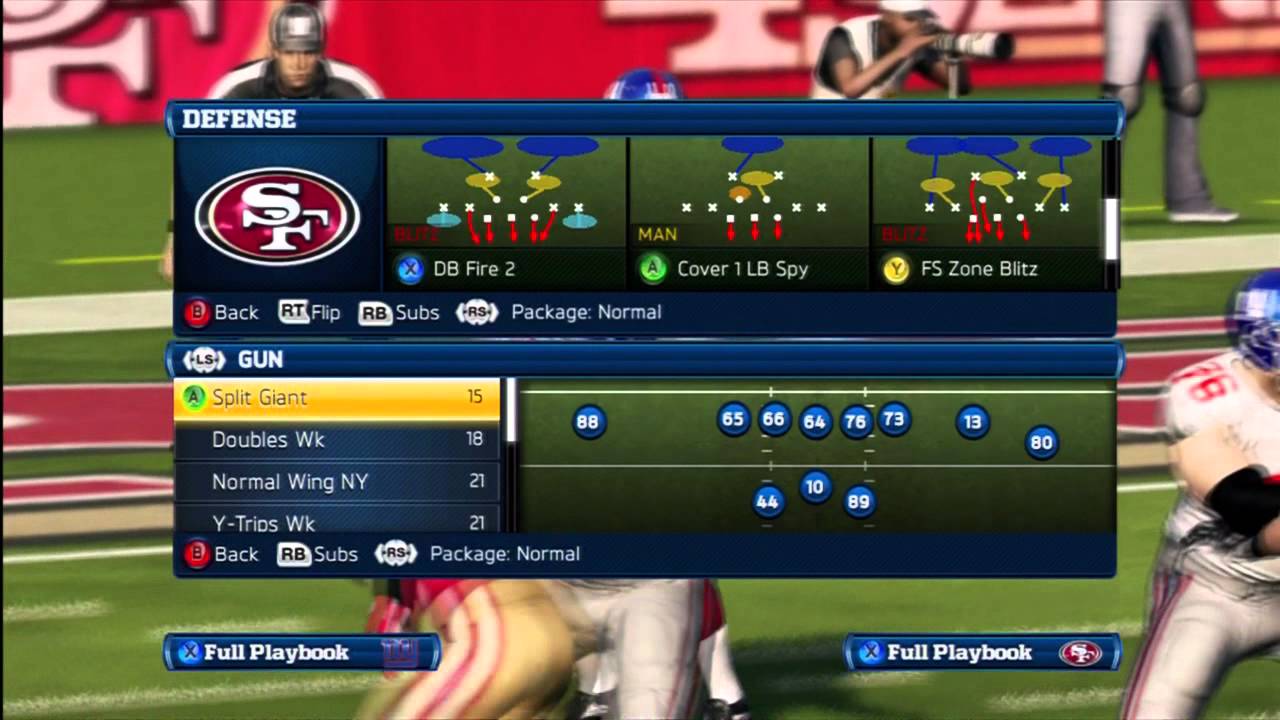 Madden 13 Nano Blitz - Cross 3 Fire Blitz - MaD HaTTeR