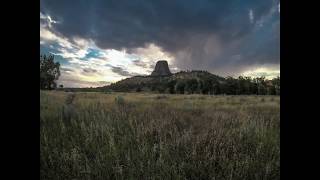 Devils Tower Wyoming Time Lapse 2018